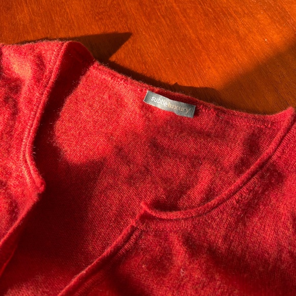 Subtle Luxury Cardigan  Cashmere - Picture 3 of 3